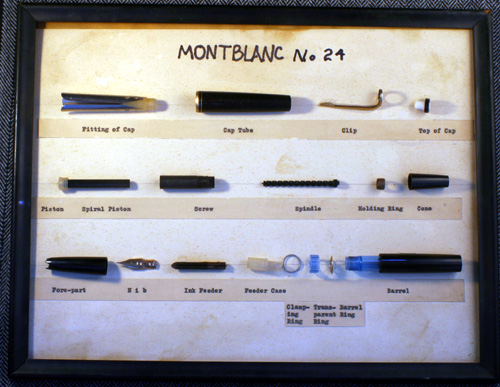 A MONTBLANC 24 DISPLAY PIECE 